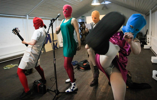 Pussy Riot, modlitwa punka, fot. serwis prasowy
