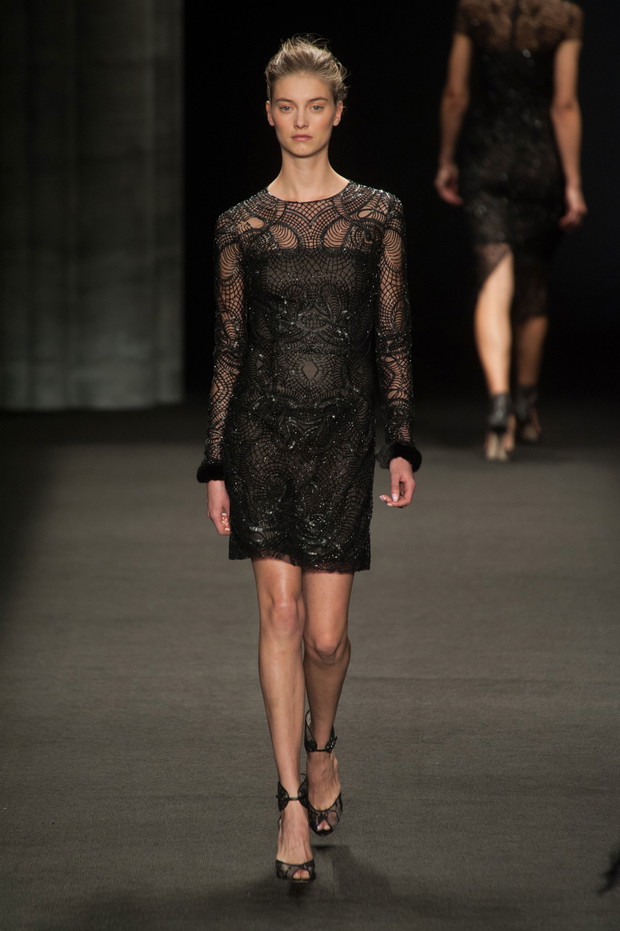 Monique Lhuillier jesień-zima 2014/2015