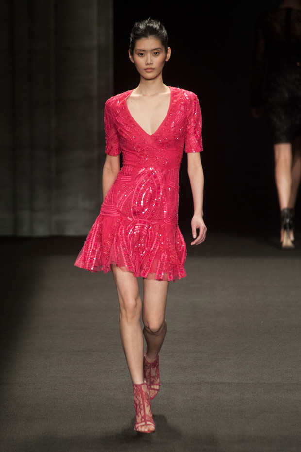 Monique Lhuillier jesień-zima 2014/2015