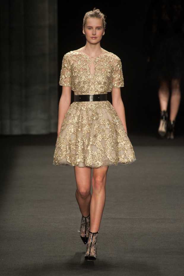 Monique Lhuillier jesień-zima 2014/2015