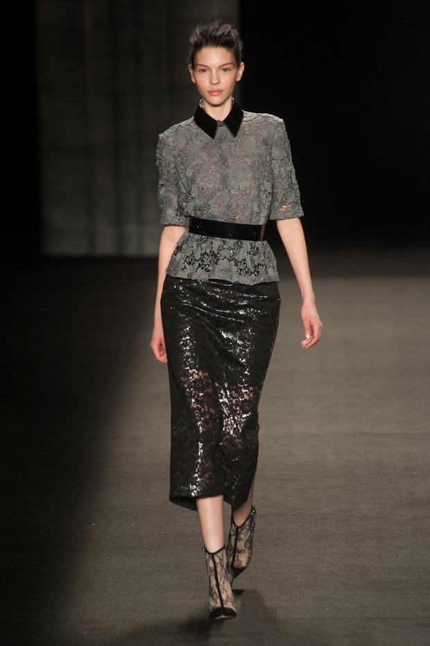 Monique Lhuillier jesień-zima 2014/2015