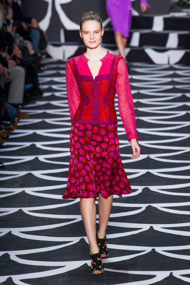 Diane Von Furstenberg jesień-zima 2014/2015
