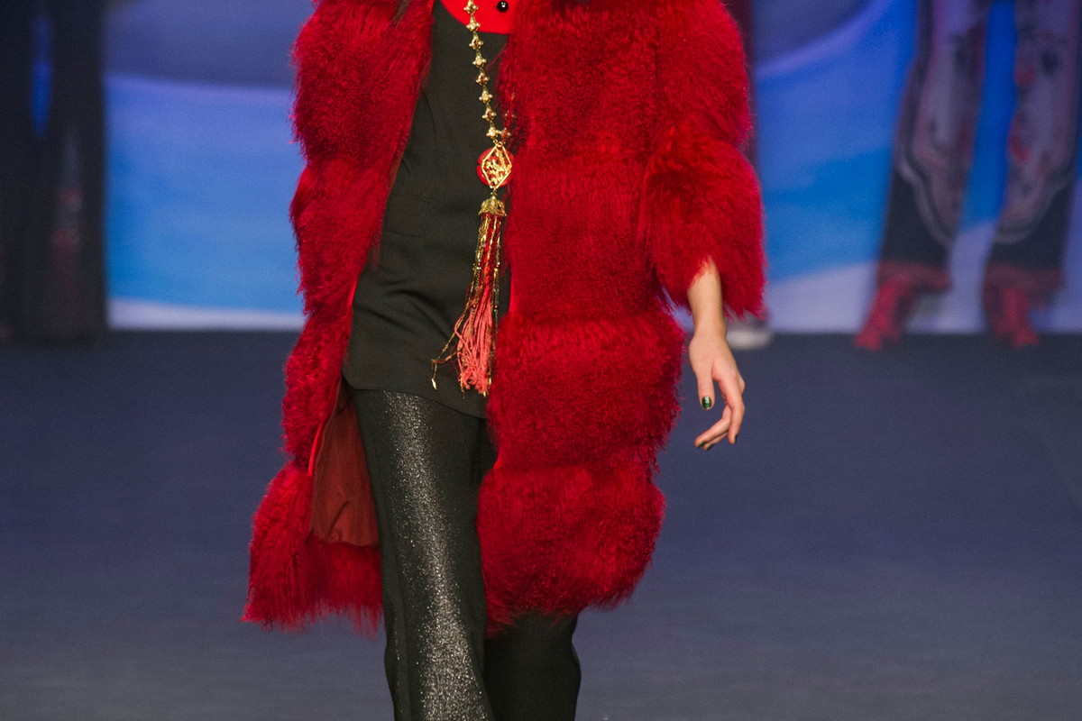 Anna Sui jesień-zima 2014/2015