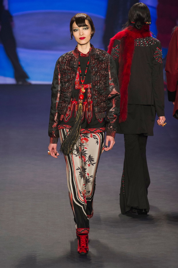 Anna Sui jesień-zima 2014/2015