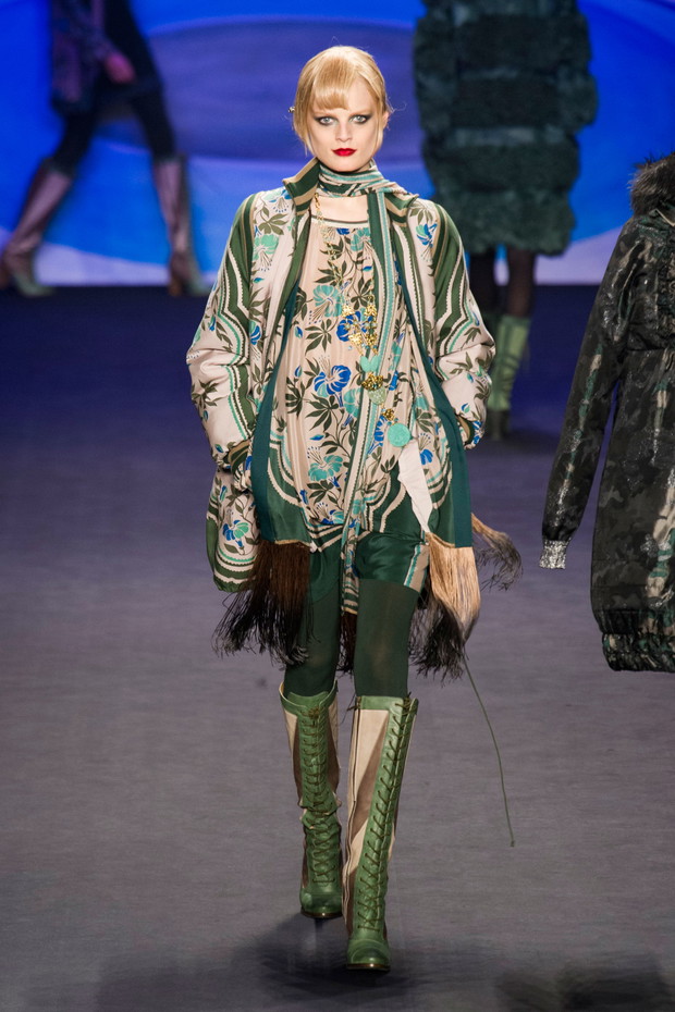 Anna Sui jesień-zima 2014/2015