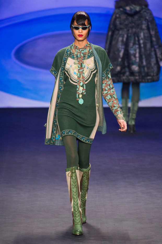 Anna Sui jesień-zima 2014/2015