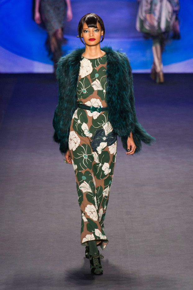 Anna Sui jesień-zima 2014/2015