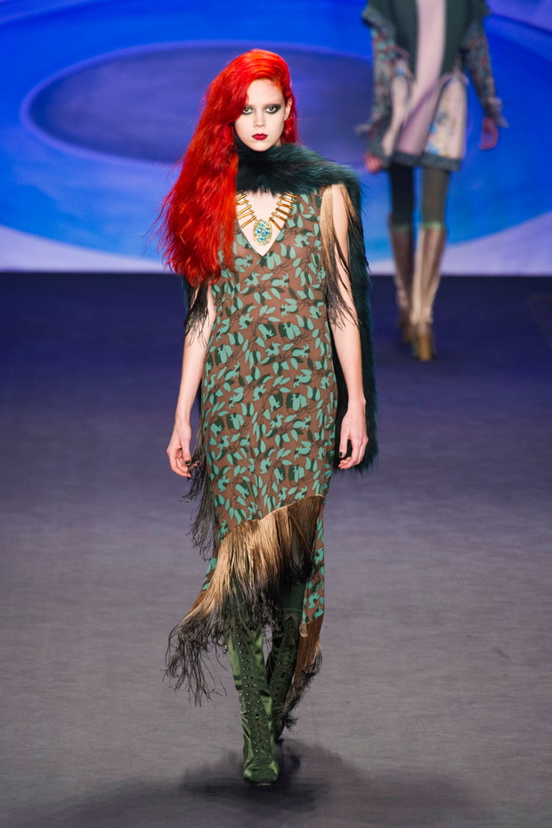 Anna Sui jesień-zima 2014/2015