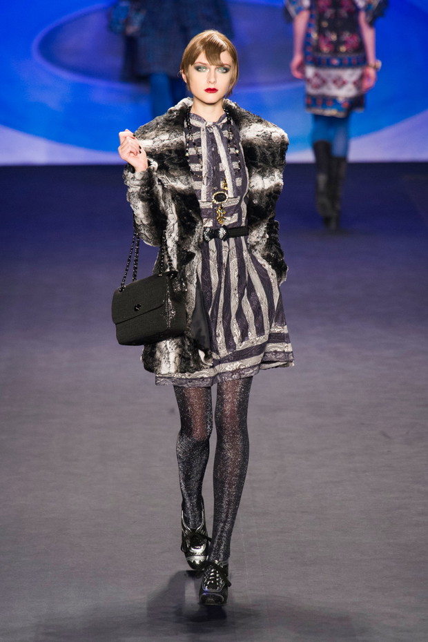 Anna Sui jesień-zima 2014/2015