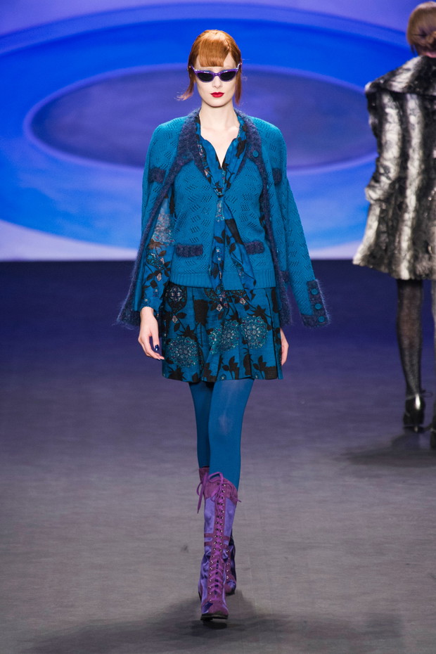 Anna Sui jesień-zima 2014/2015