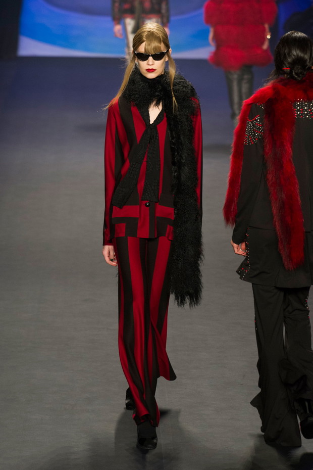 Anna Sui jesień-zima 2014/2015