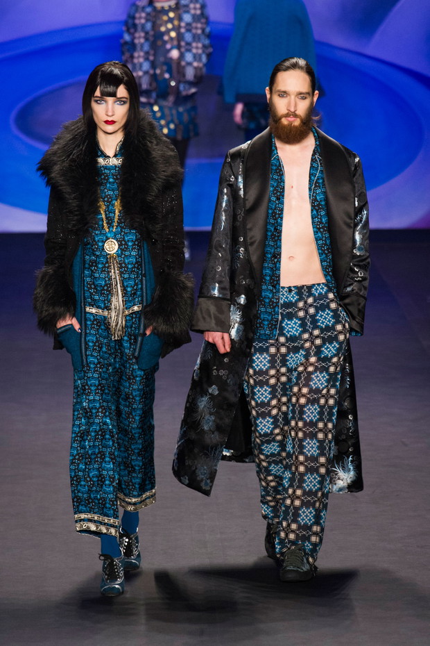 Anna Sui jesień-zima 2014/2015