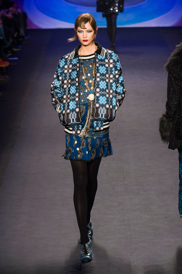 Anna Sui jesień-zima 2014/2015