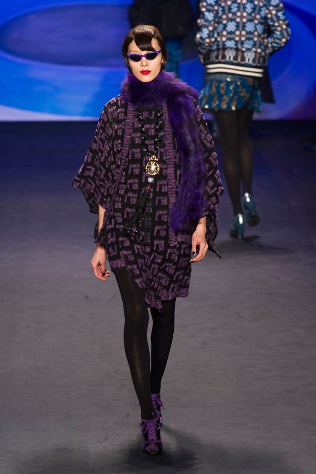Anna Sui jesień-zima 2014/2015