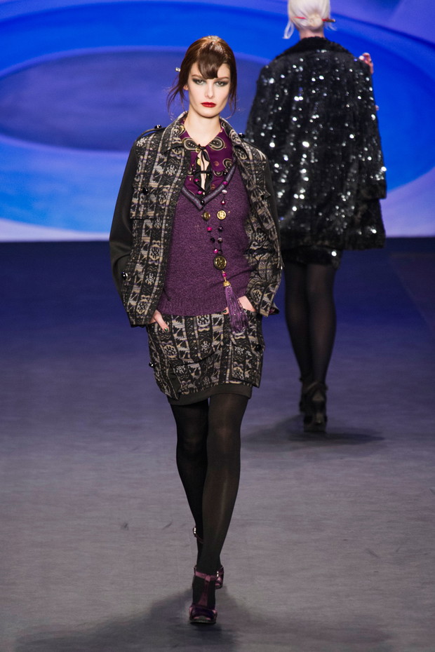 Anna Sui jesień-zima 2014/2015