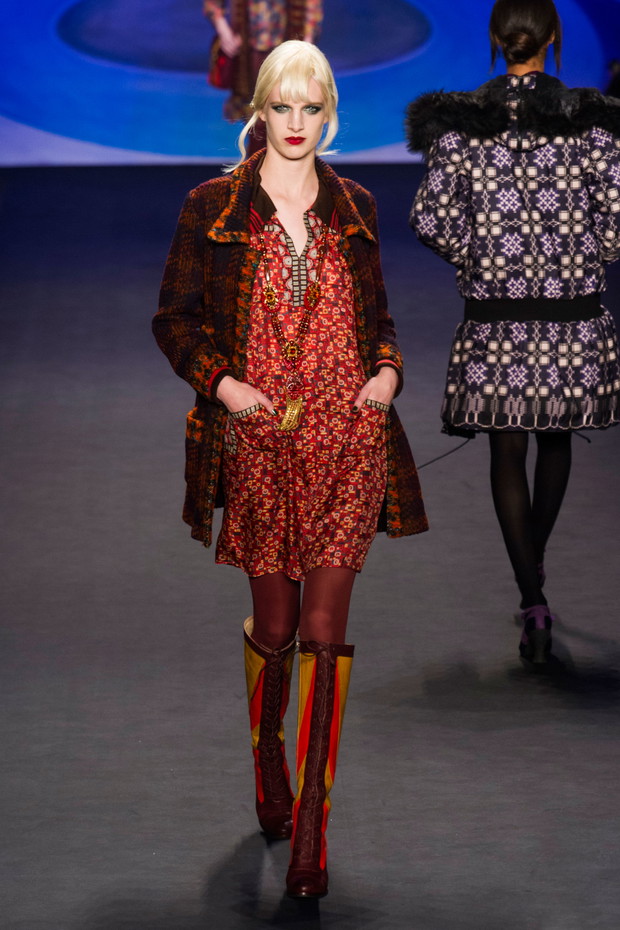 Anna Sui jesień-zima 2014/2015