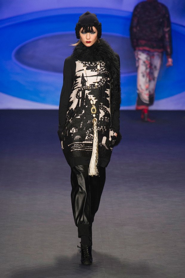 Anna Sui jesień-zima 2014/2015