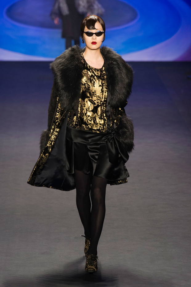 Anna Sui jesień-zima 2014/2015