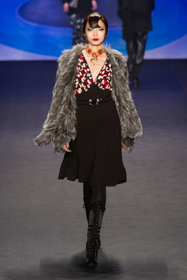 Anna Sui jesień-zima 2014/2015