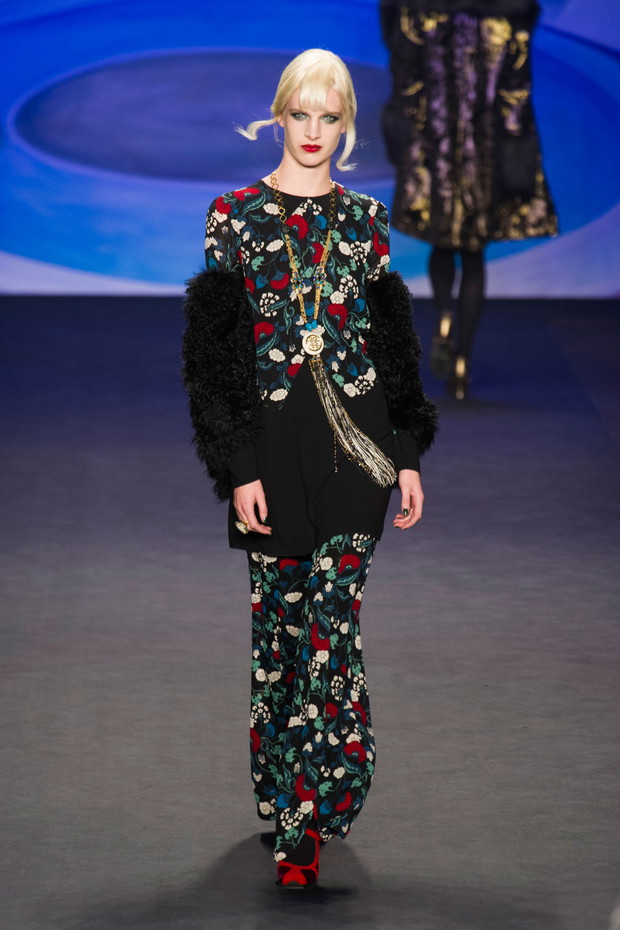Anna Sui jesień-zima 2014/2015