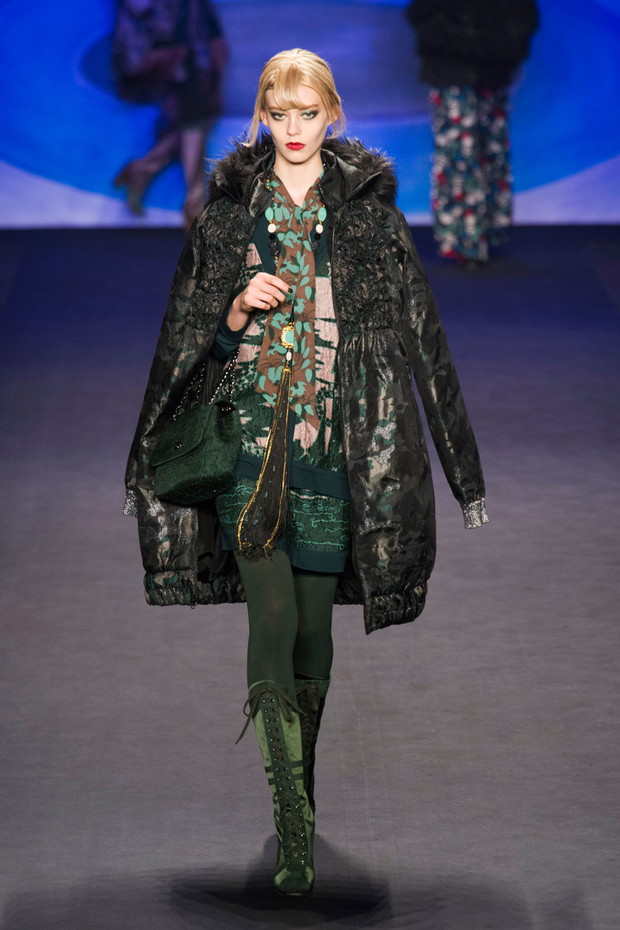 Anna Sui jesień-zima 2014/2015