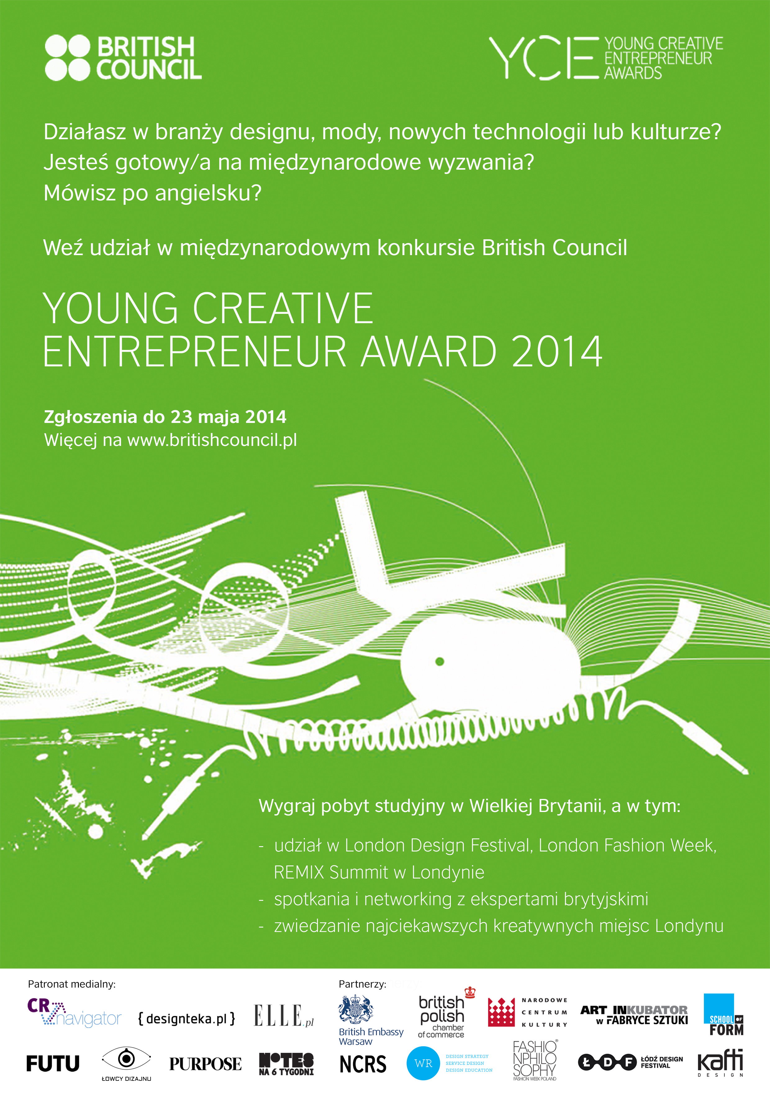 Patronat ELLE.pl: Young Creative Entrepreneur Award 2014