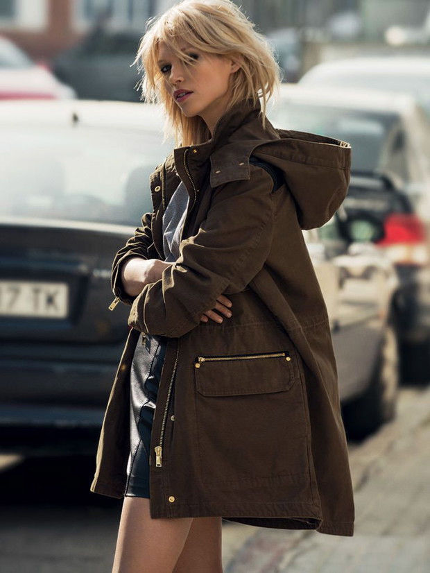 Hana Jirickova w lookbooku Mango wiosna 2014