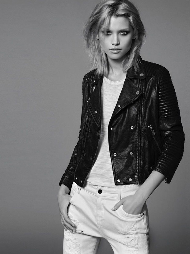Hana Jirickova w lookbooku Mango wiosna 2014