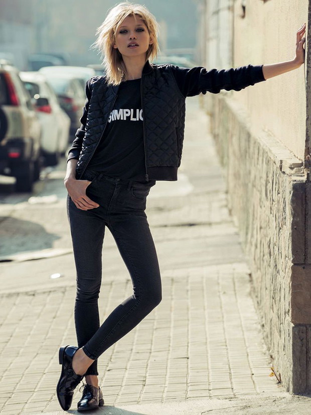 Hana Jirickova w lookbooku Mango wiosna 2014