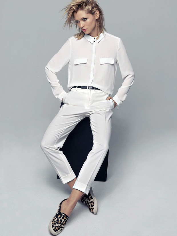 Hana Jirickova w lookbooku Mango wiosna 2014