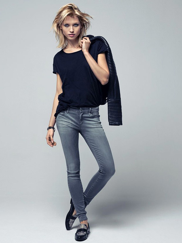 Hana Jirickova w lookbooku Mango wiosna 2014
