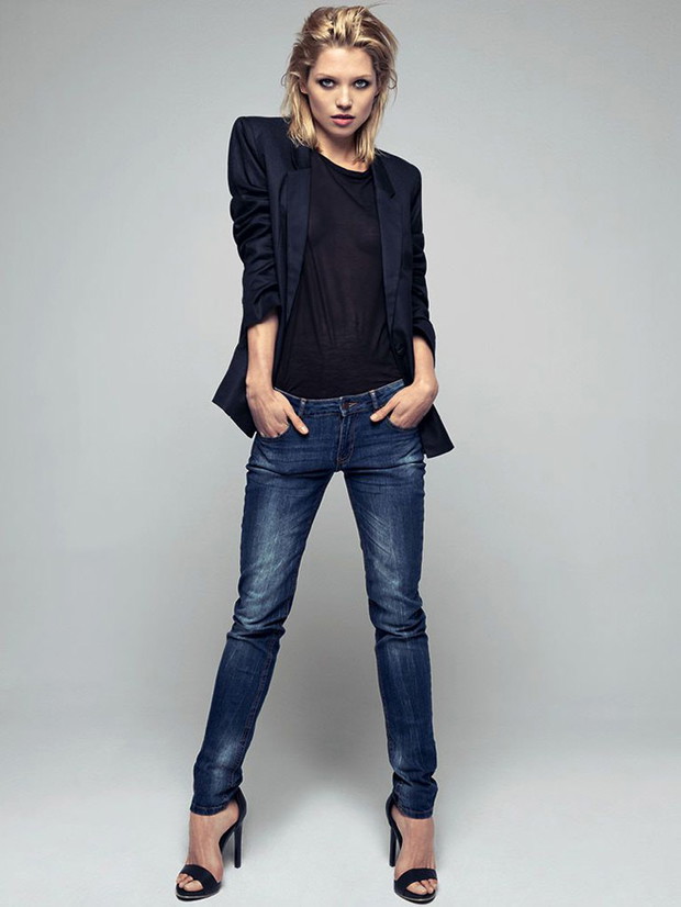 Hana Jirickova w lookbooku Mango wiosna 2014