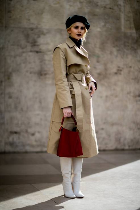 street fashion na Paris Fashion Week jesień-zima 2018/2019
