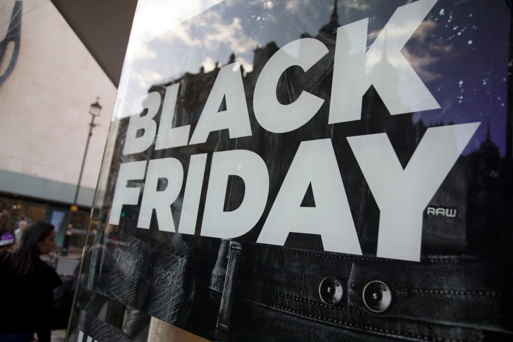 Black Friday Retail Shop Sign