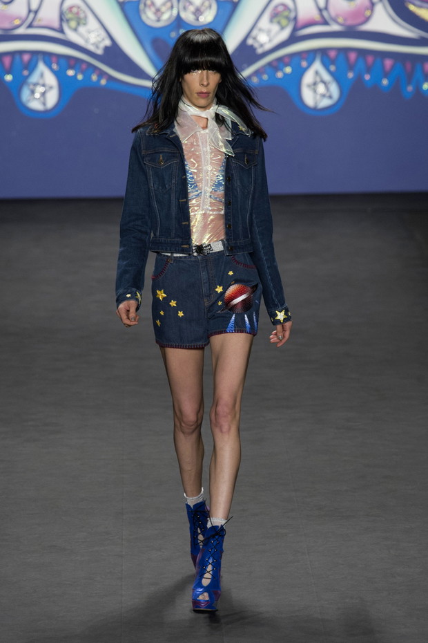 Anna Sui wiosna-lato 2015