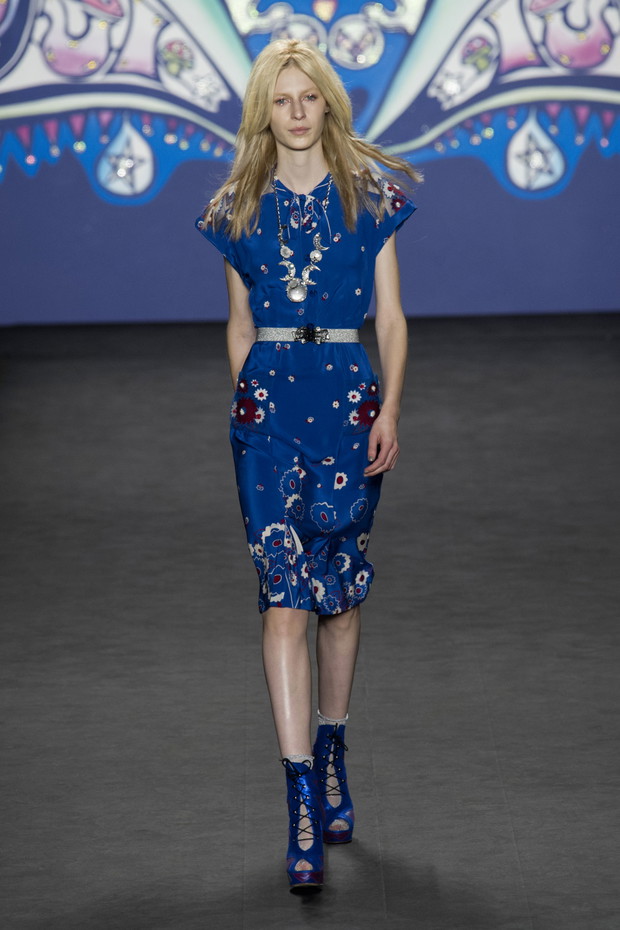 Anna Sui wiosna-lato 2015