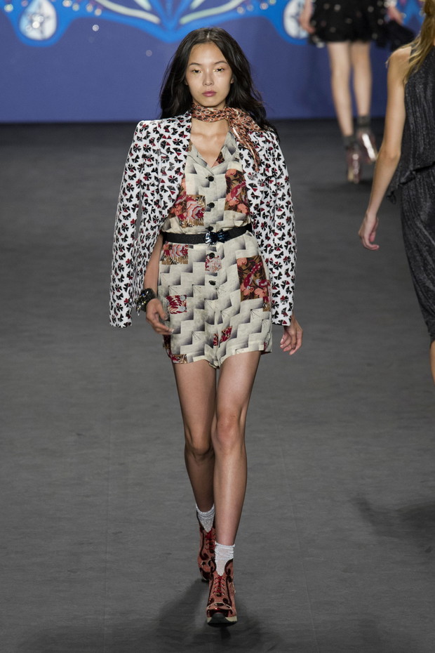 Anna Sui wiosna-lato 2015