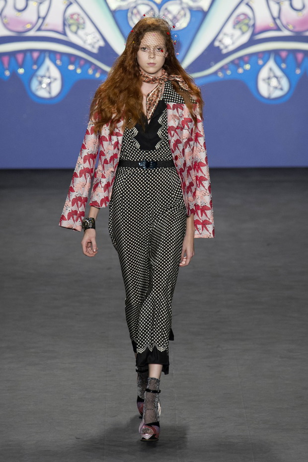 Anna Sui wiosna-lato 2015