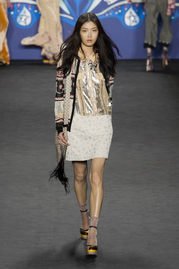 Anna Sui wiosna-lato 2015