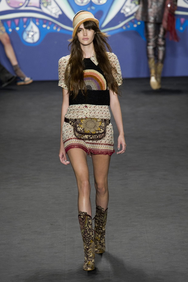 Anna Sui wiosna-lato 2015