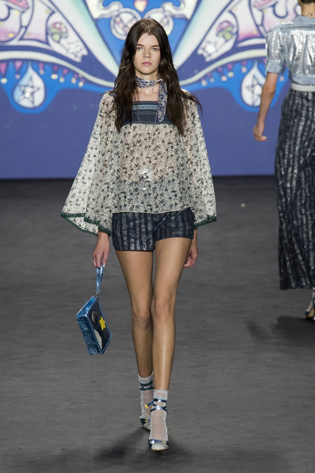 Anna Sui wiosna-lato 2015