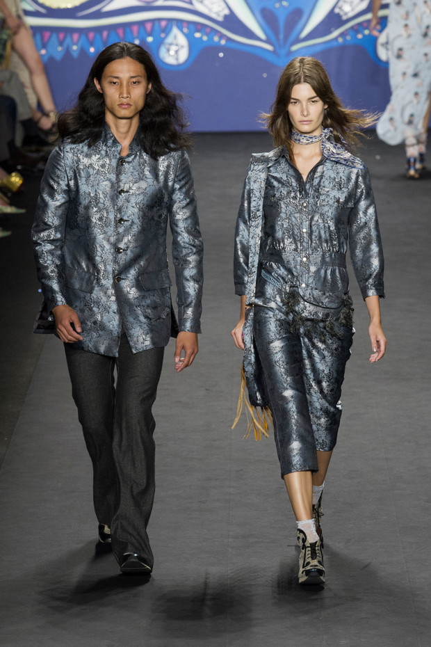 Anna Sui wiosna-lato 2015