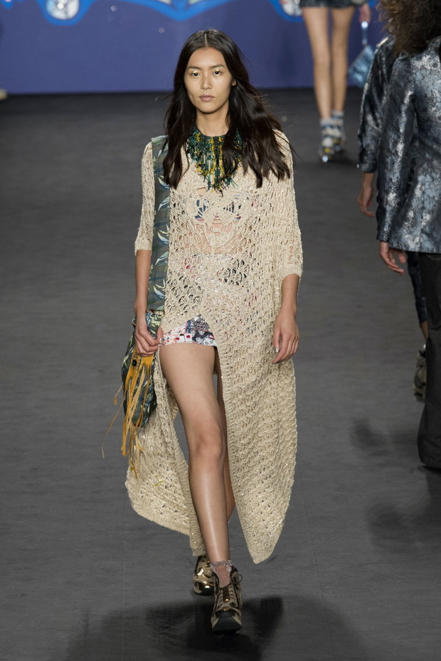 Anna Sui wiosna-lato 2015
