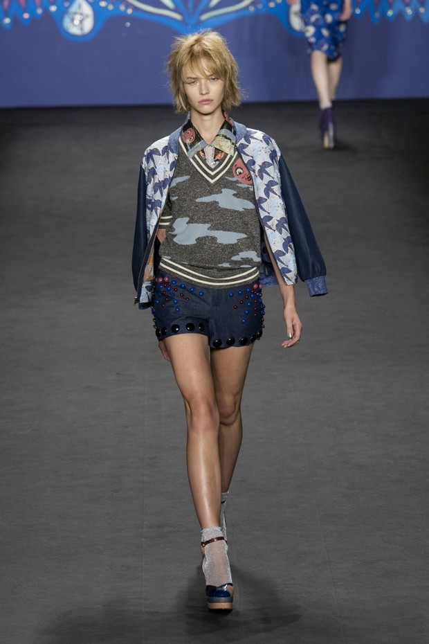 Anna Sui wiosna-lato 2015