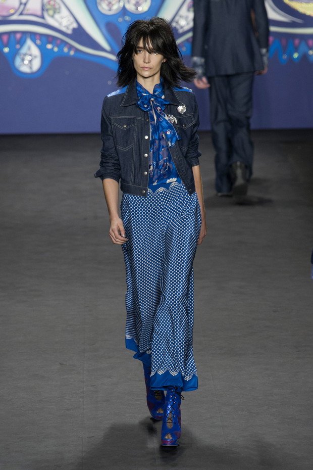 Anna Sui wiosna-lato 2015