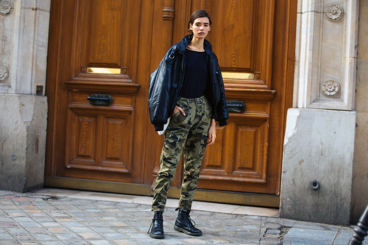 bojówki - street fashion