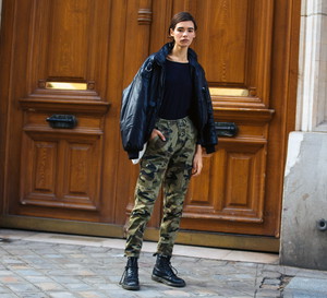 bojówki - street fashion