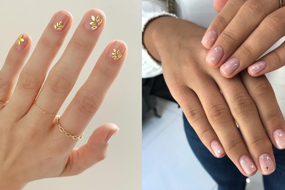 manicure jesien