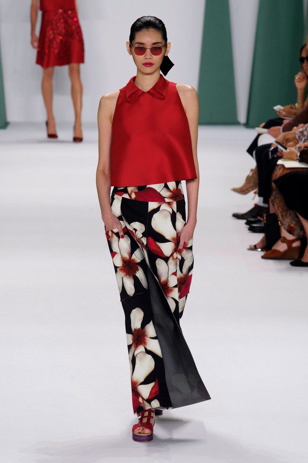 Carolina Herrera wiosna-lato 2015