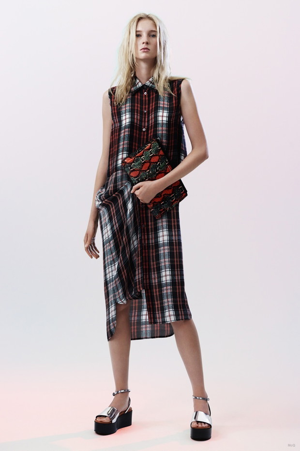 McQ Alexander McQueen wiosna-lato 2015